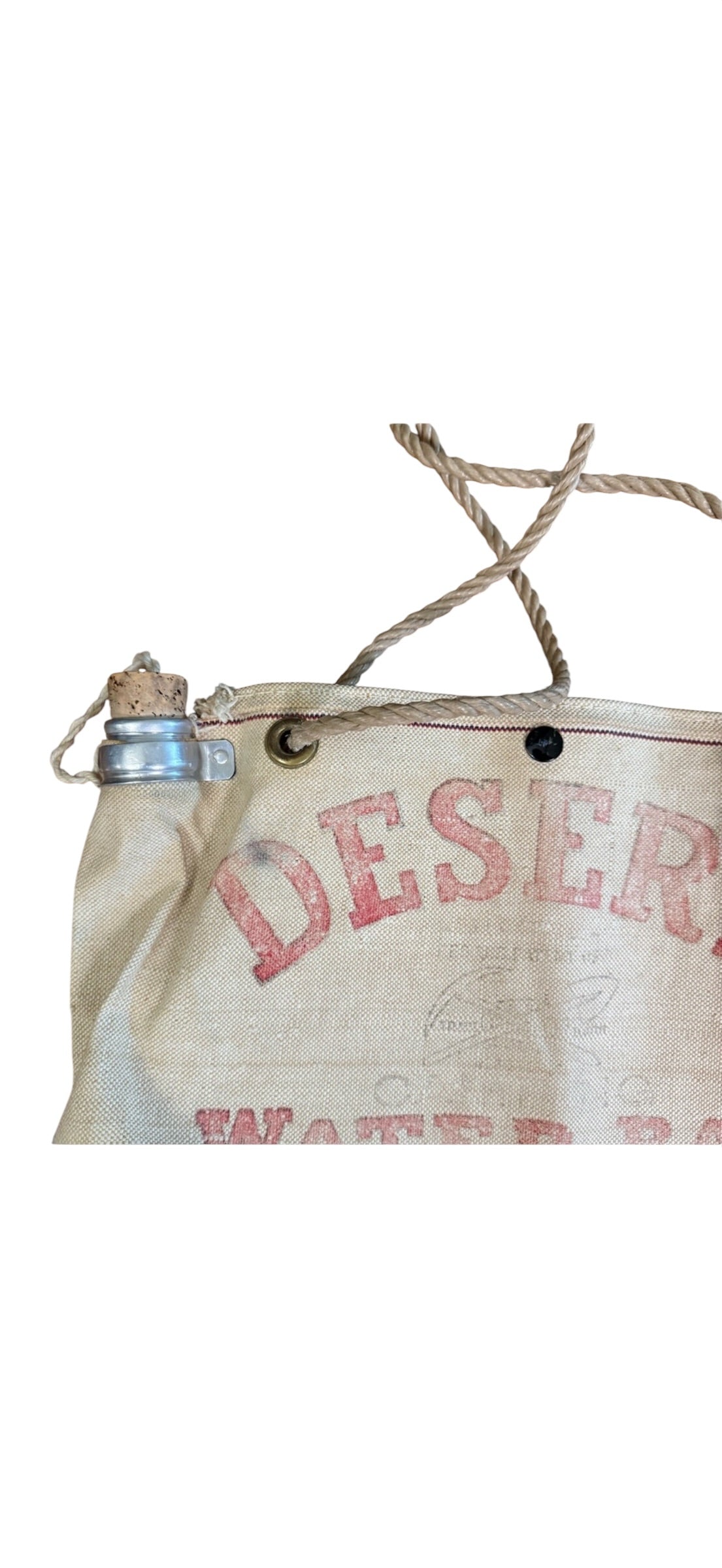 Vintage Desert Water Bag Tote