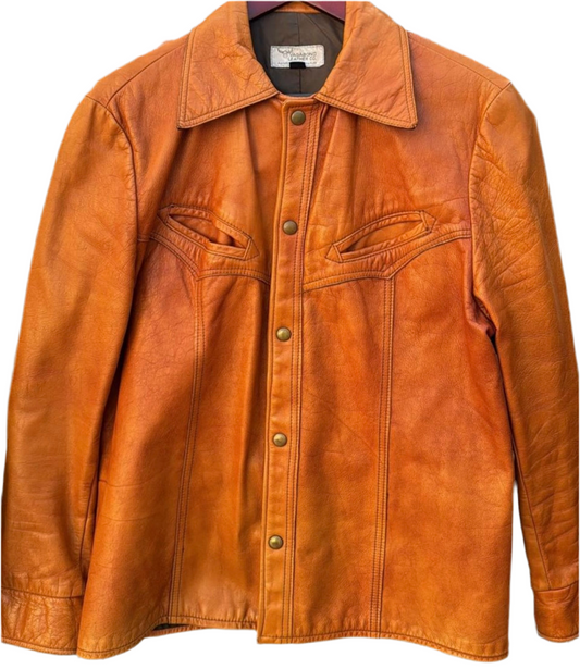 1960 Mens Cowhide Western Jacket