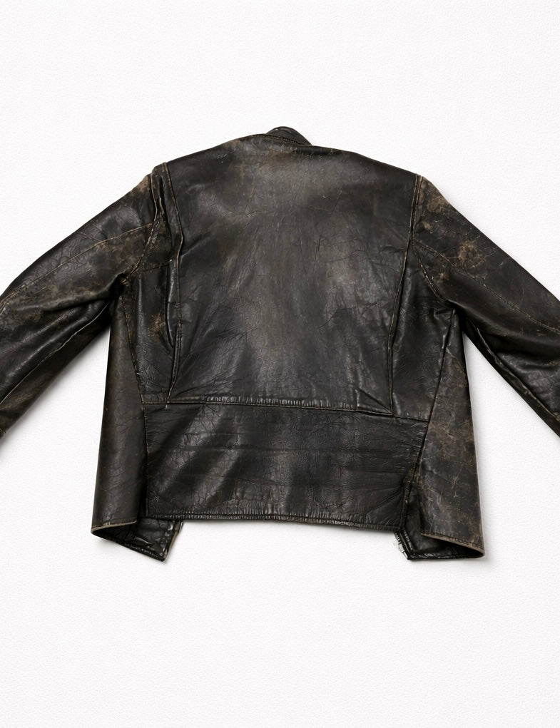 1950s Women’s Brooks England Leather Moto Jacket