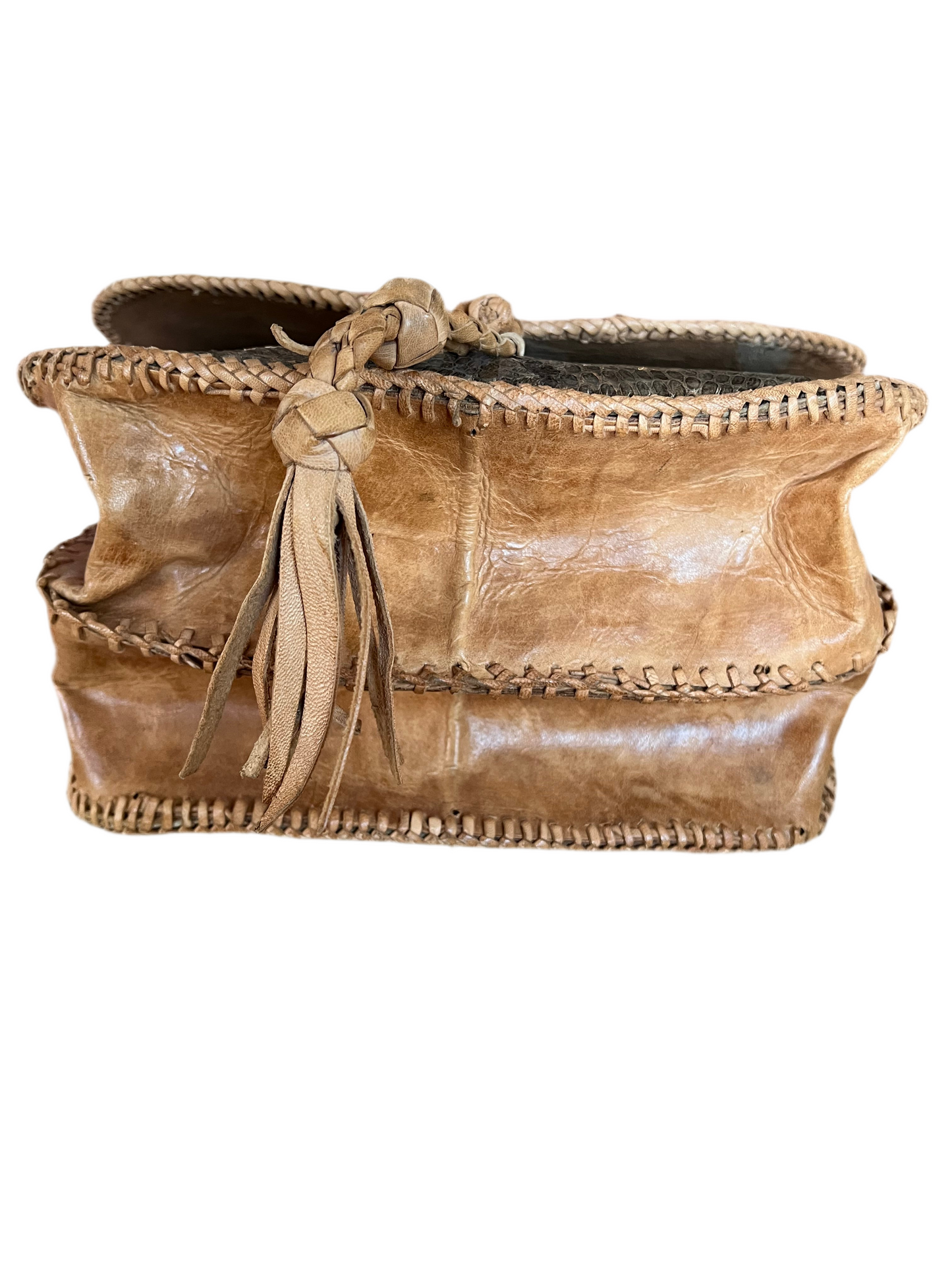 Large Snakeskin Crossbody