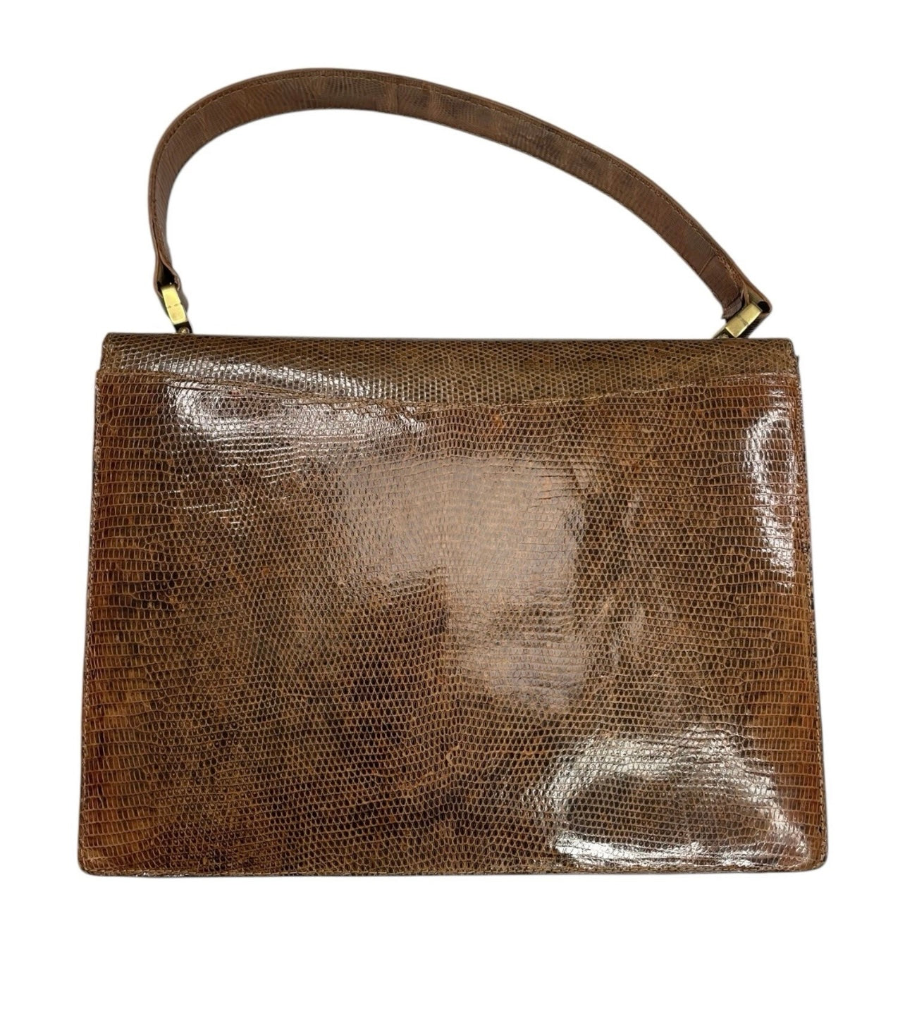 Vintage Lizard Handbag with matching coin