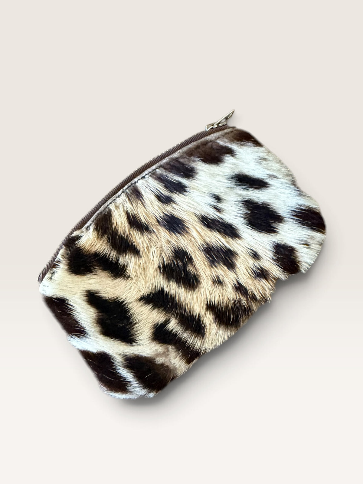Rare Vintage Spotted Fur Credit Card Holder