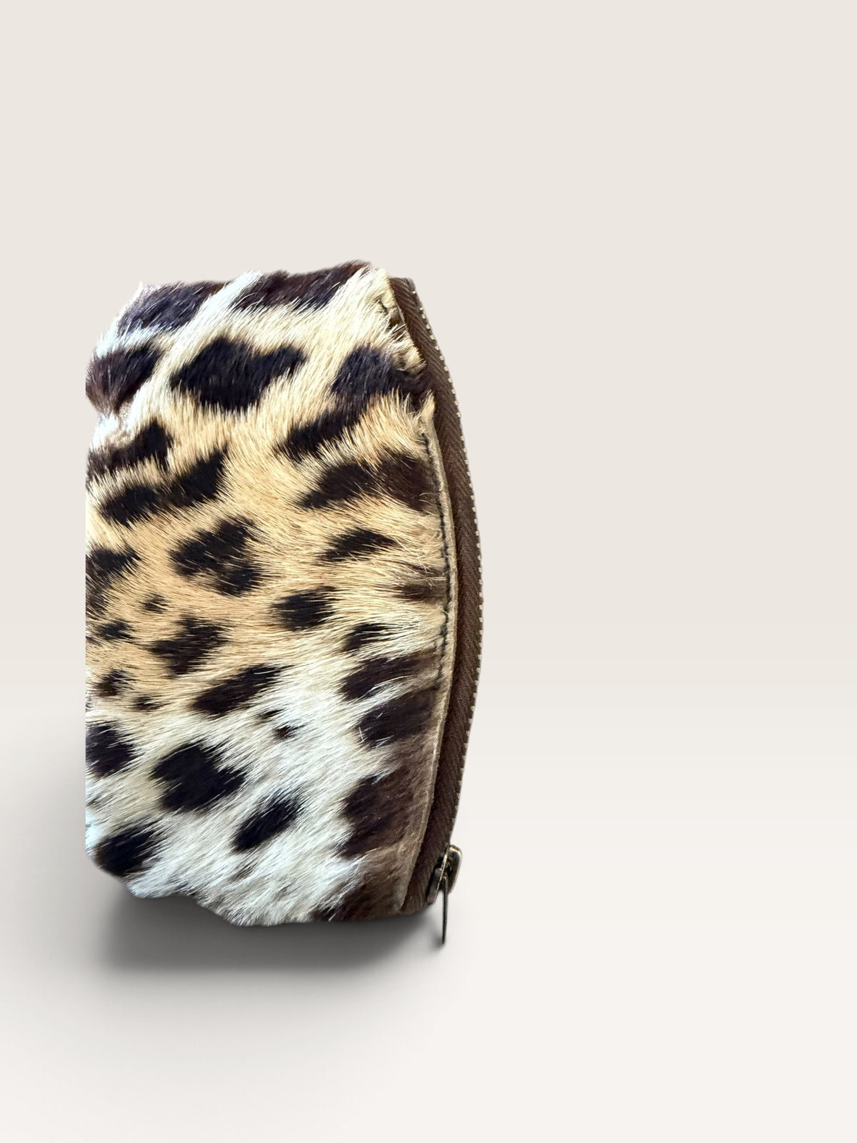 Rare Vintage Spotted Fur Credit Card Holder